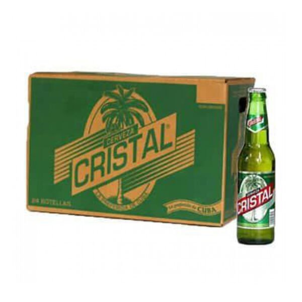 Cerveza Cristal de Botella - 24 unidades