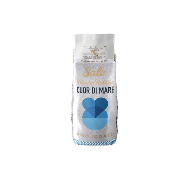 Sal Fina Marina Yodada Cuor di Mare - 1 kg / 2.2 lb. *Nuevo Producto Importado desde Italia