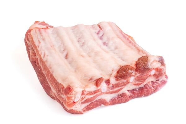 Costillas de Cerdo con Gordo - 4 Libras *Retractiladas en Paquetes