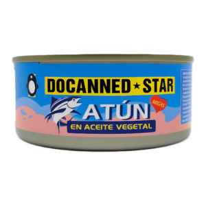 Atún en Aceite Vegetal Docanned 140 gramos