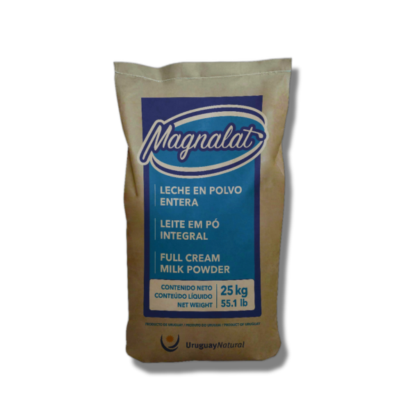 Leche Entera Uruguaya Full Cream Magnalat - 1 kg *Nuevo Producto Importado