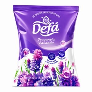 Detergente en Polvo Multiusos Defa de Lavanda- 500 gramos
