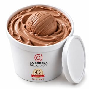 Helado Crema de Chocolate - Tina de 4.5 litros
