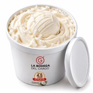 Tina de Helado Crema de Coco - 4.5 Litros *Nuevo Producto