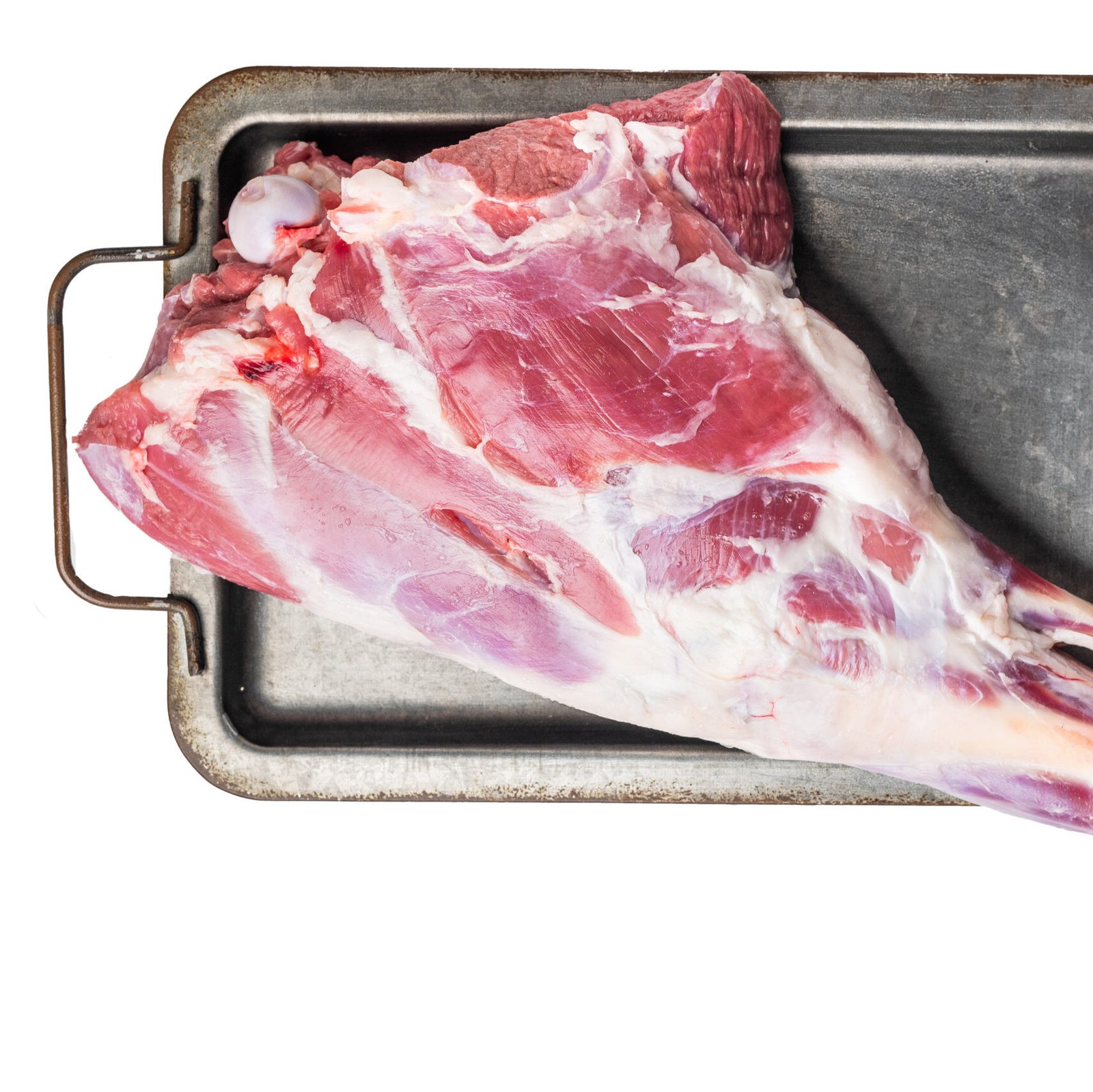 Pierna Trasera de Ovejo Limpia - 5 libras *Carne Excepcional