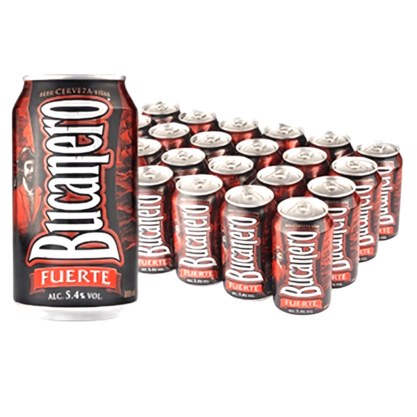 Cerveza Bucanero de Lata - Caja de 24 Unidades
