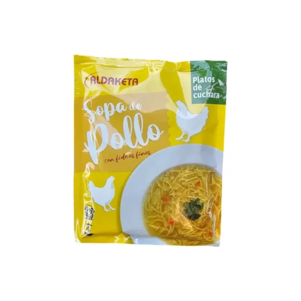 Sopa de Pollo Instantánea - 66 gr *Riquísima y reconstituyente.