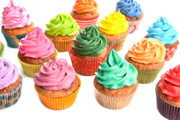 12 Cupcakes Gourmet con Merengue Italiano *Nuevo Producto