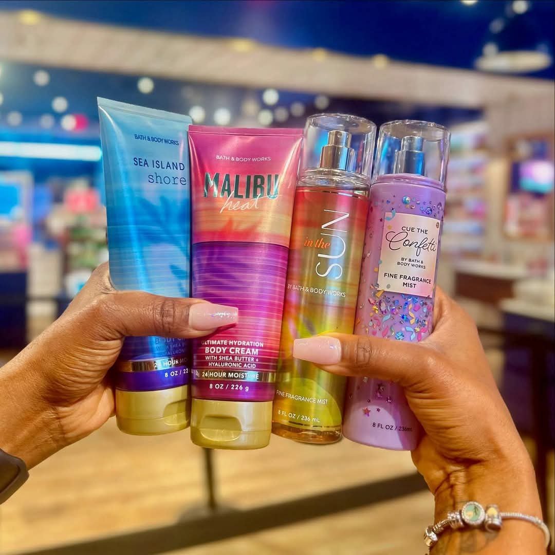 Juego de Crema y Colonia de Fina Fragancia y Cuidado de la Piel *USA- The Bath and Body Works*