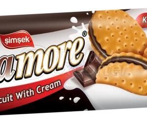 Galletas L'Amore Con Crema de Chocolate - 150 gramos