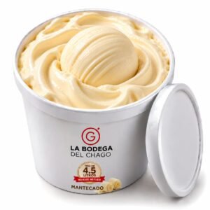 Helado de Mantecado Cremoso del Chago - Tina de 4.5 Litros *Nuevo