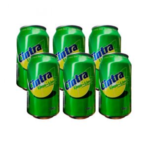 Caja de Refresco Gaseado de Limón Cintra- 330 ml *24 unidades
