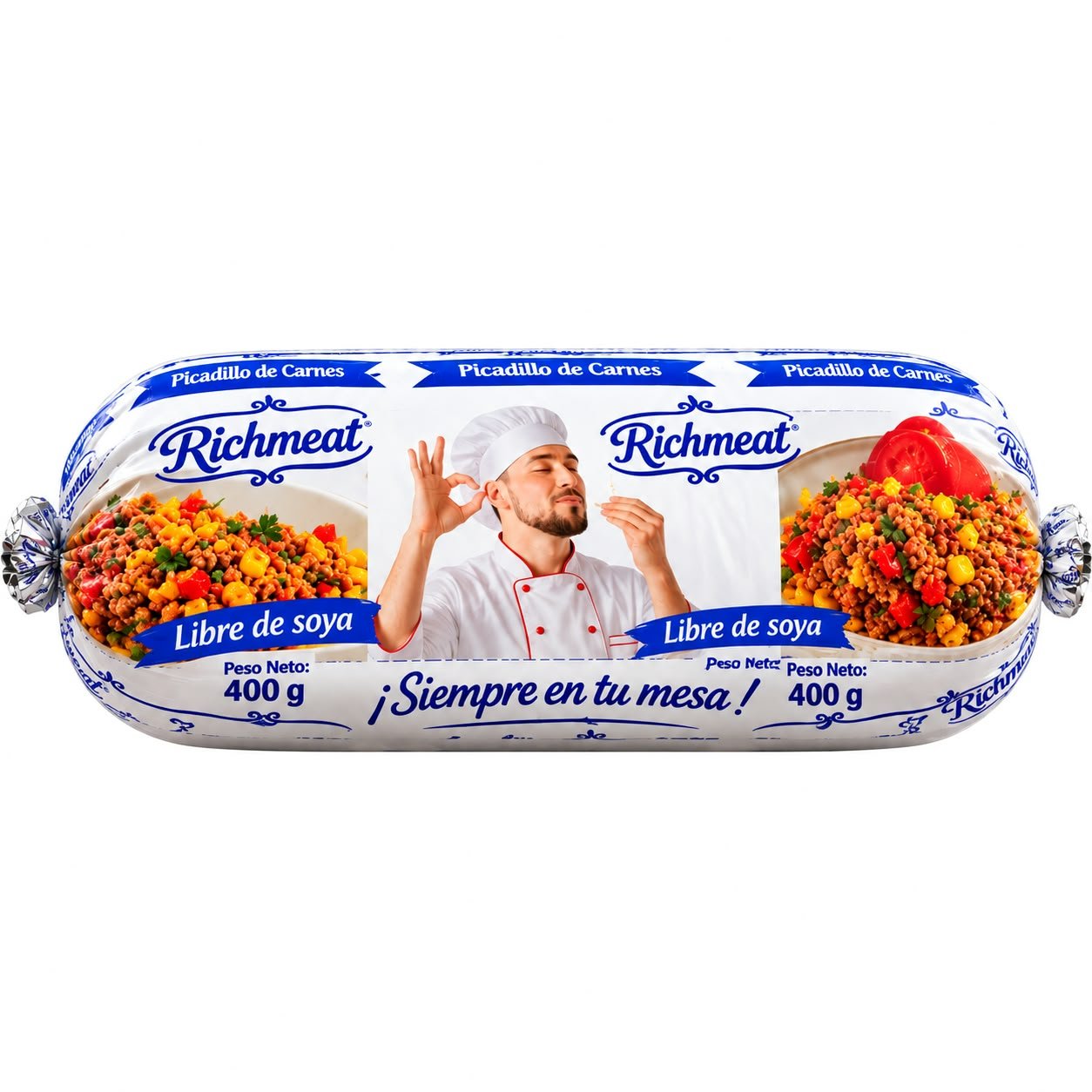 Picadillo Mixto de Res, Pollo y Cerdo - 400 gramos
